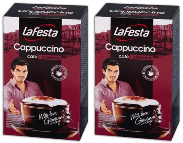 La Festa Каппучино Классический 12,5 г*10 пакетиков, 2шт