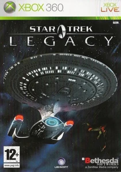 Игра Star Trek Legacy Xbox 360 Диск