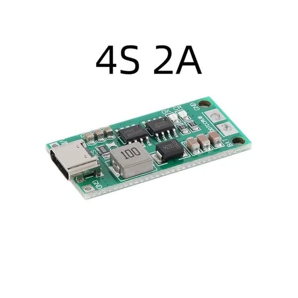 1 шт. Модуль заряда 4S 2A 18650 для li-ion Li-Pol аккумулятора BMS