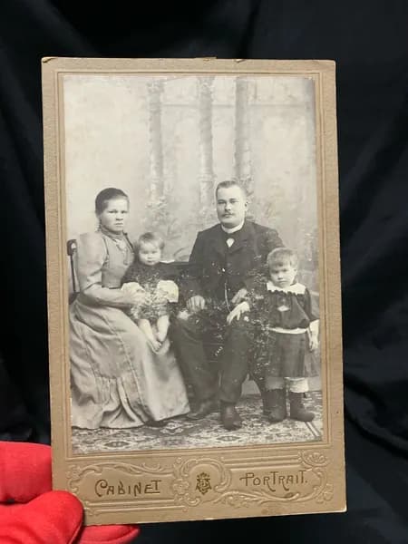 Старинная художественная фотография Ателье Тарасова Пермь