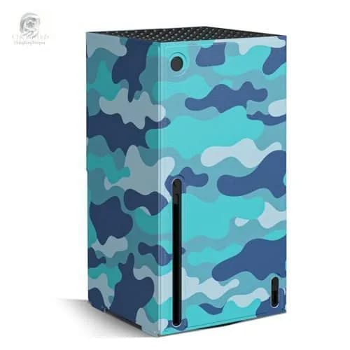 Чехол для Xbox Series X, магнитный чехол, простая установка, полная защита, синий