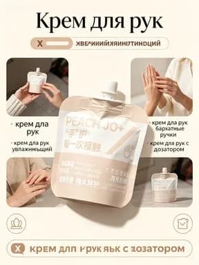 Питательный крем для рук бархатные ручки на каждый день дома и в дороге