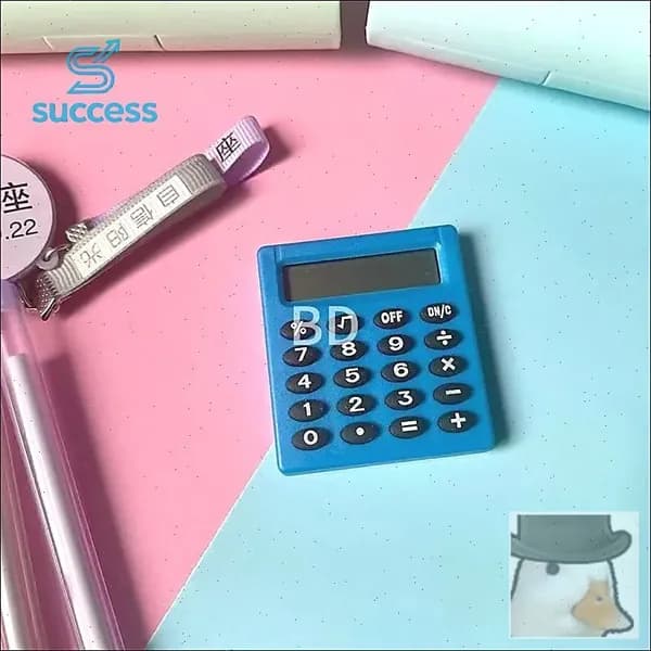 Карманный калькулятор Silent Pocket Portable FENGMING