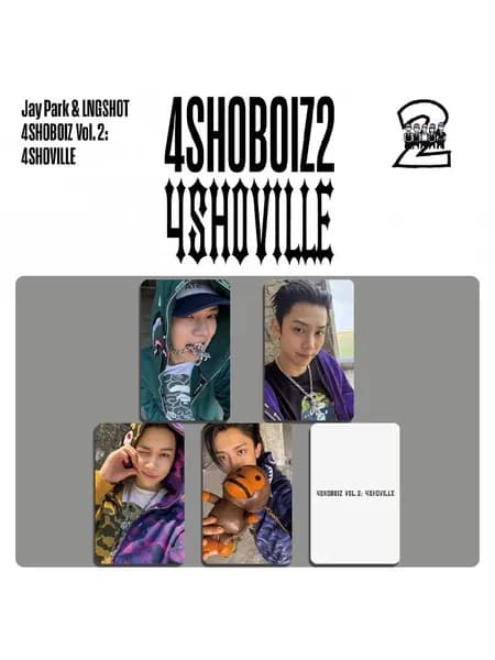 Фотокарточки 4SHOBOIZ Vol.2 4SHOVILLE Коллекционные карты Подарок для фаната LNGSHOT карточки
