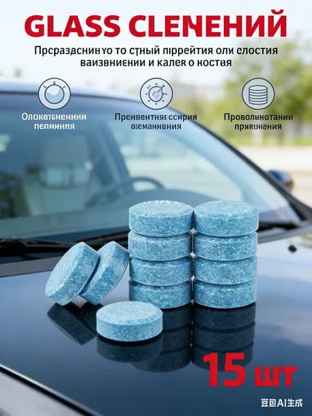 Жидкость стеклоомывателя до -45°С, 15 шт.