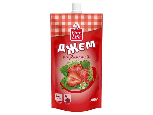Fine Life Джем клубничный, 300 г