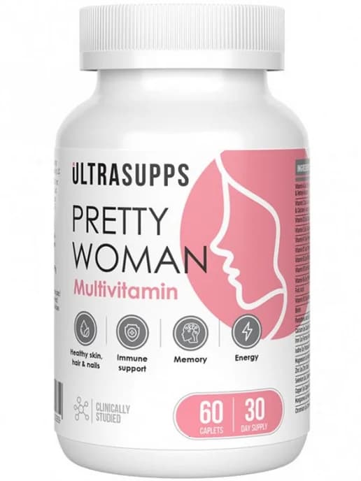 Витамины для женщин Pretty Women Multivitamin 60 каплет