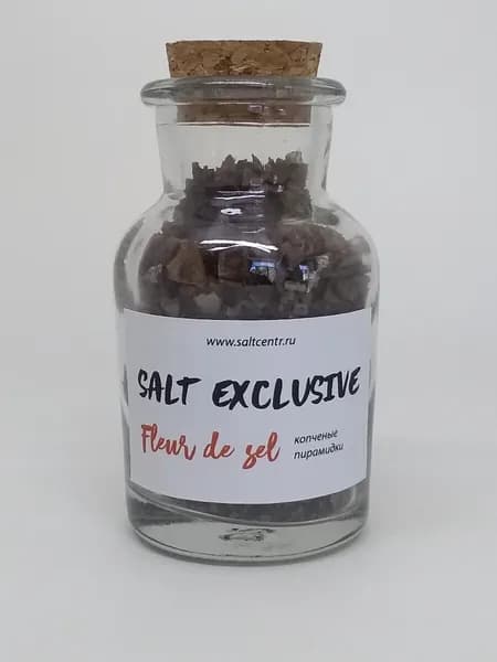 Saltcentr Соль пакистанская Fleur de Sel (копченые пирамидки), 30 гр.