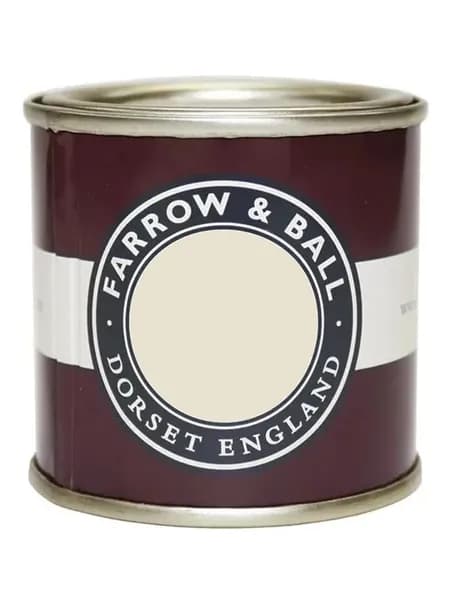 Краска для мебели и декора ультраматовая, меловая краска Farrow & Ball Estate Emulsion цвет 2010 James White, 100 мл