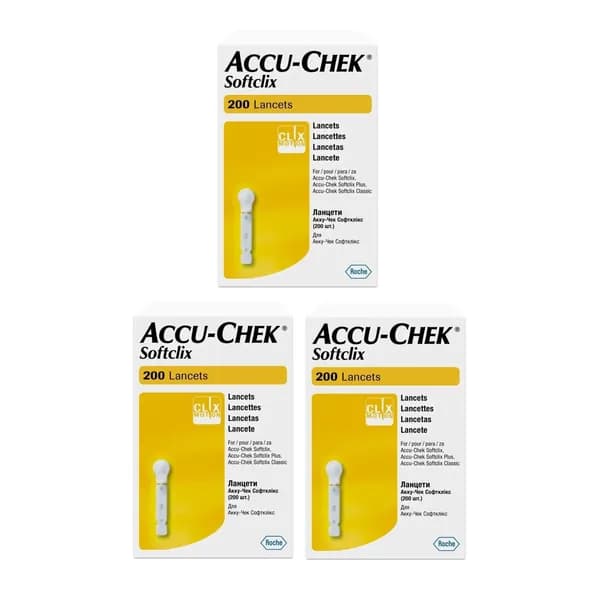 Ланцеты для глюкометра accu chek, Ланцеты для глюкометра, 600 шт