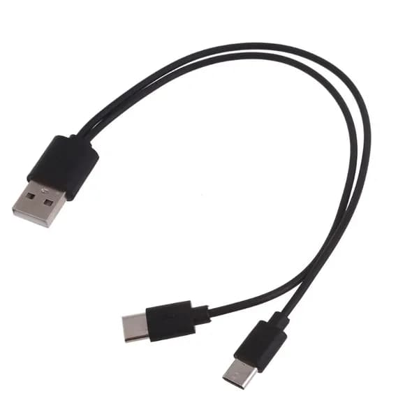 Универсальный зарядный кабель Разветвитель USB C 1/2/3/4 в 1, быстрый шнур с штекерным портом Type-C для телефона, планшета
