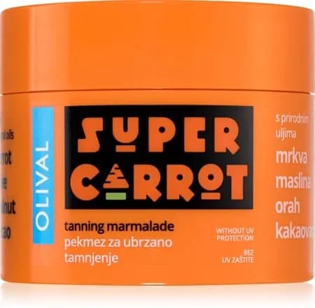 Средство после загара OLIVALOE SUPER Carrot Tanning Jam, 100 мл