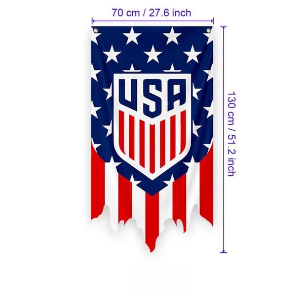 Флаги футбольных команд ЧМ 2026 США-Канада-Мексика, ,1 шт.