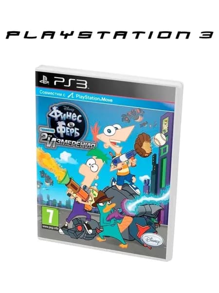 Игра Финес и Ферб (PlayStation 3, Оригинальный)