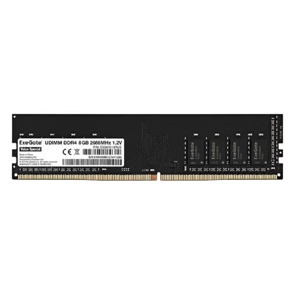 ExeGate Оперативная память EX287013RUS DDR4, 2666 МГц, 1 x 8 ГБ (EX287013RUS)