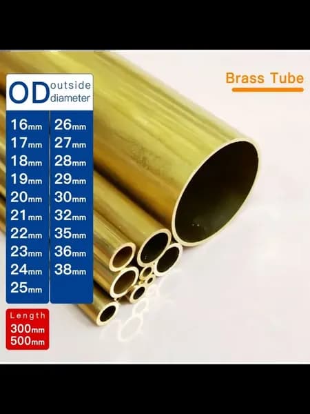 Латунная труба OD16-38 мм