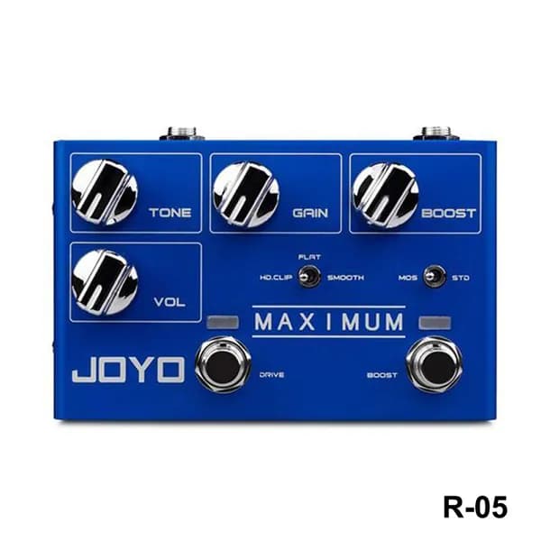 MAXIMUM Двухканальная педаль эффектов Overdrive для электрогитары JOYO R 05
