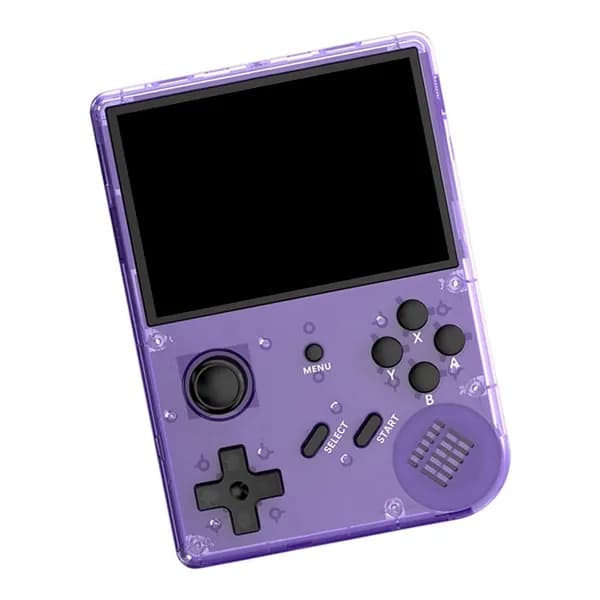 Портативная игровая консоль Устройство 64G 3.5'' Экран Видео игровая машина 8000+ игр, Цвет баклажана