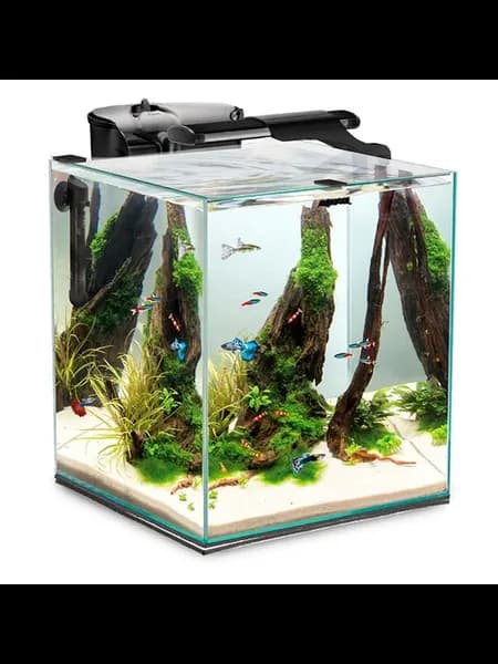 Aквариум FISH&SHRIMP SET DUO D&N 35 черный (49 л)