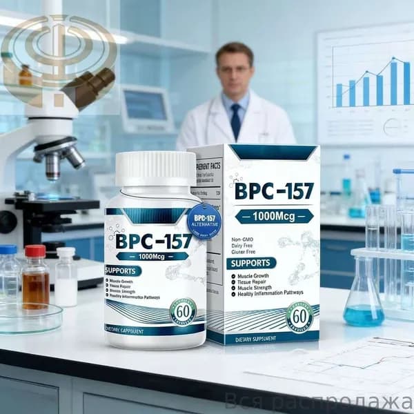 Эксклюзивный комплекс BPC157 от для восстановления тканей, 60 капсул