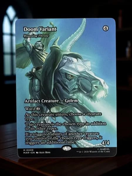 Кастомные прокси-карты высокого качества, MTG PROXY CARDS фойловые карты не, стандартный размер Doom Variant MAR #99