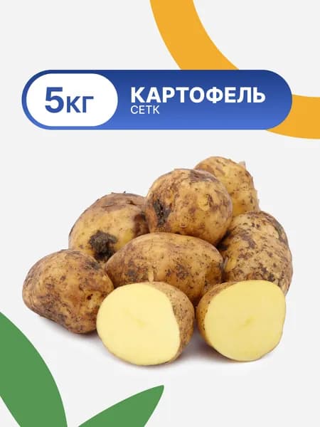Картофель сетка, 5000г