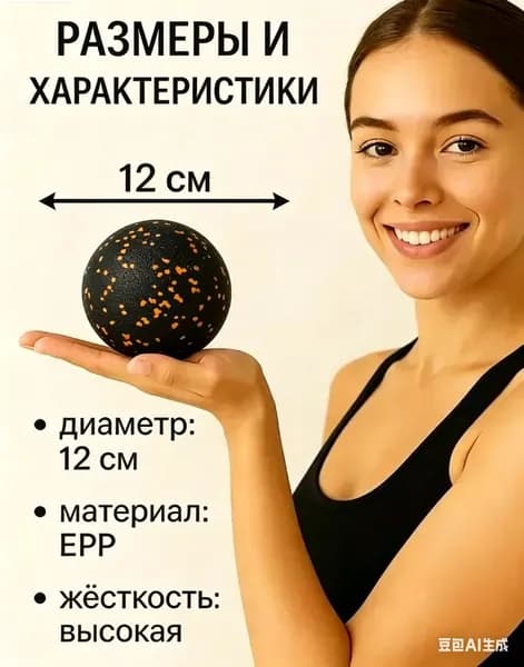 Спортивный массажный мяч