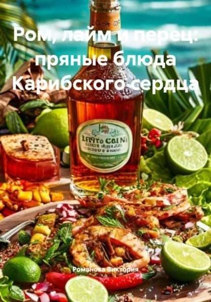 Ром, лайм и перец: пряные блюда Карибского сердца | Романова Виктория Алексеевна | Электронная книга