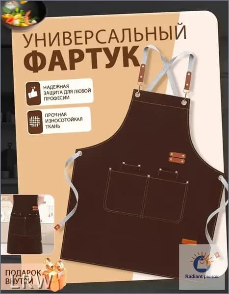 Фартук кухонный женский и мужской рабочий