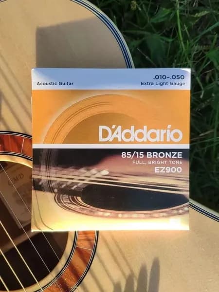 Струны для акустической гитары D'Addario EZ910, фосфорная бронза, 011-052