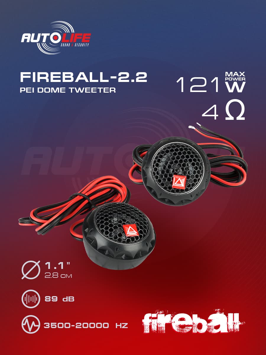 ВЧ-динамики Aura FIREBALL-2.2