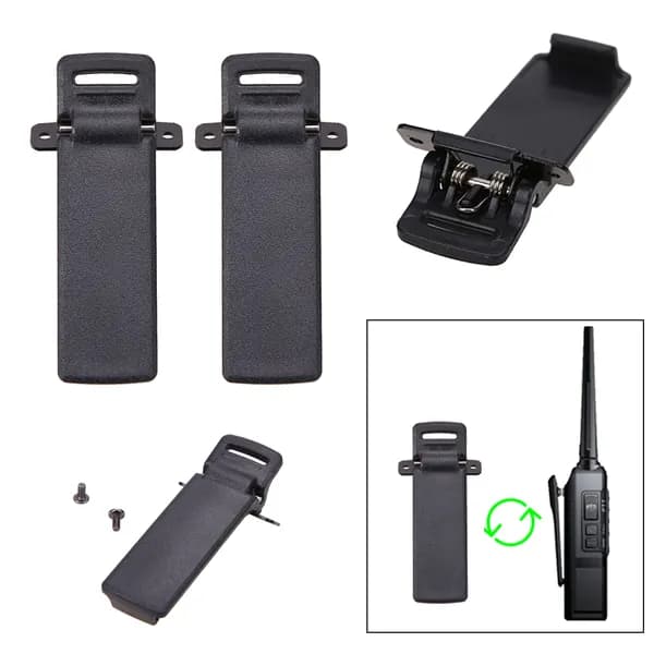 Крепёжная скоба для рации Baofeng UV-5R, UV-5RA, UV-5R+, UV-5RB, UV-5RC, TYT F8, F9