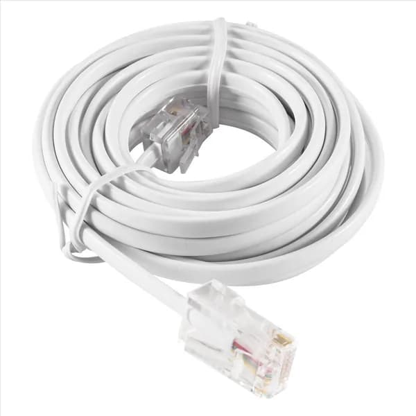 RJ11 6P4C - RJ45 8P4C Модульный телефонный Интернет-удлинительный кабель 3 метра