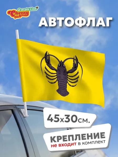 Флаг 45x30 Весьегонский район (Тверская область)