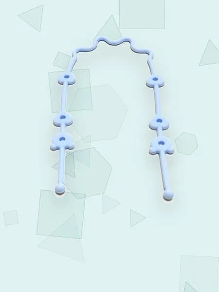 Ремешок для игрушек коляски и стульчика, Небесно-голубой