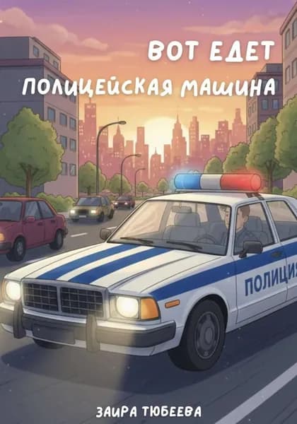 Вот едет полицейская машина | Заира Тюбеева | Электронная книга