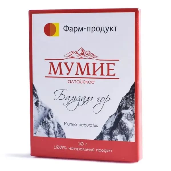 Мумие Алтайское Бальзам гор, саше 10 г