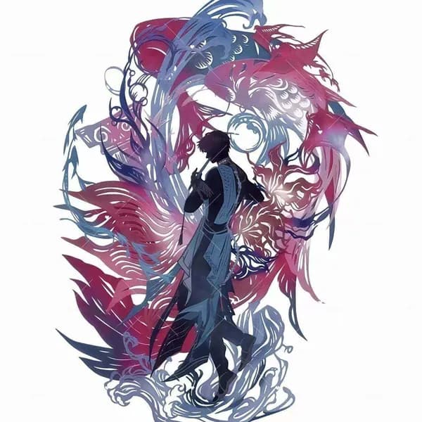 Новые магниты на холодильник Love and Deepspace, набор акриловых магнитов с персонажами игры