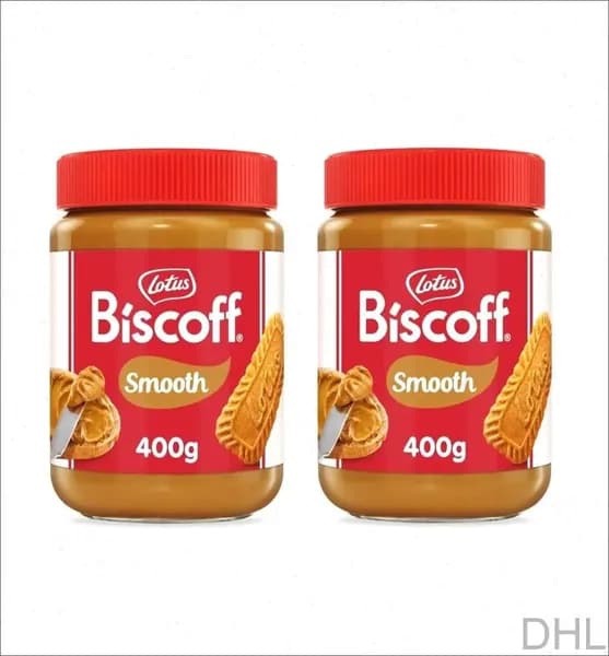 Lotus Крем паста из печенья Lotus Biscoff Smooth , 2 шт по 400 г