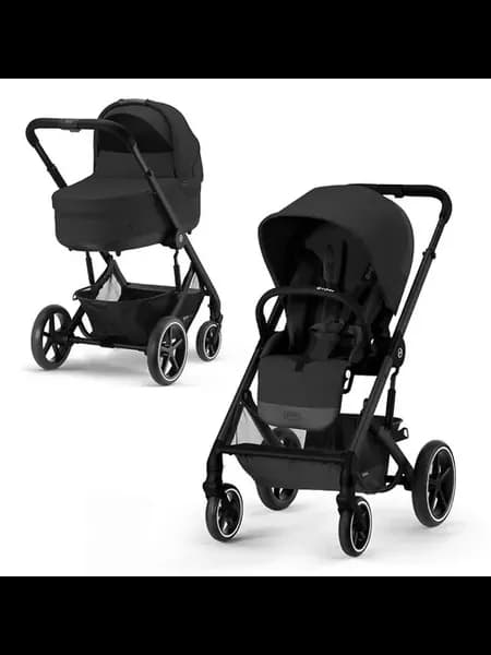 Коляска Balios S Lux TPE 3в1 Moon Black
