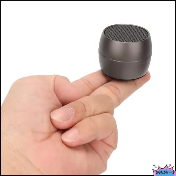 Мини-динамик Bluetooth темно-серый