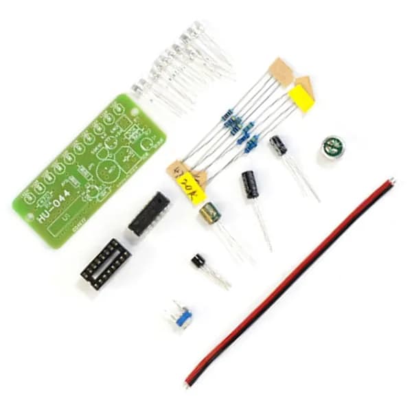 Bluetooth-динамик small audio diy production kit детали платы индикатора уровня практики сварки