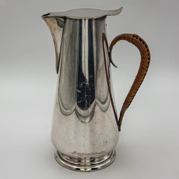 Кофейник, 1900 - 1920 годы, Англия; мельхиор, серебрение; 0.5 л.