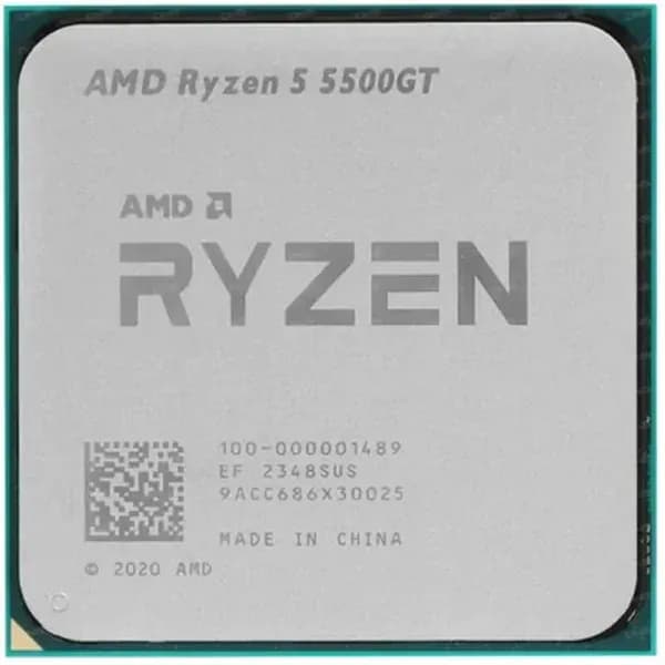 Amd Процессор CPU Ryzen 5 5500GT OEM 100-000001489 Base 3,60GHz, Turbo 4,40GHz, Vega 7, L3 16Mb, TDP 65W,AM4