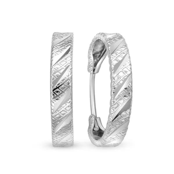Серьги конго женские серебро 925 пробы 585GOLD
