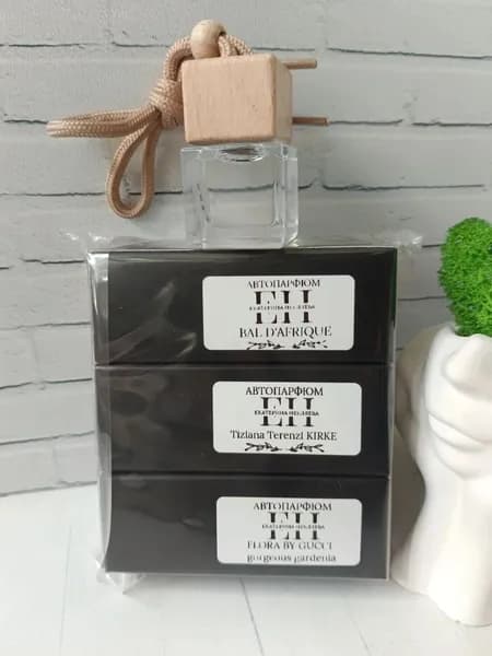 Ароматизатор автомобильный, Kirke, Gucci flora gardenia, Bal d afrique, 7 мл
