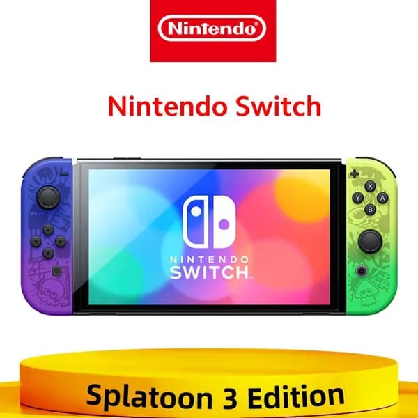 Эта система Nintendo Switch OLED приобретает совершенно новый облик по сравнению с новой игрой Splatoon 3