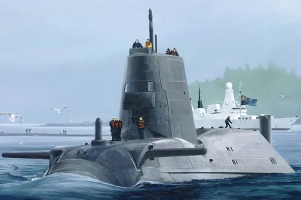 HobbyBoss 83509 1/350 Маневренность британской подводной лодки Модель сборки судна