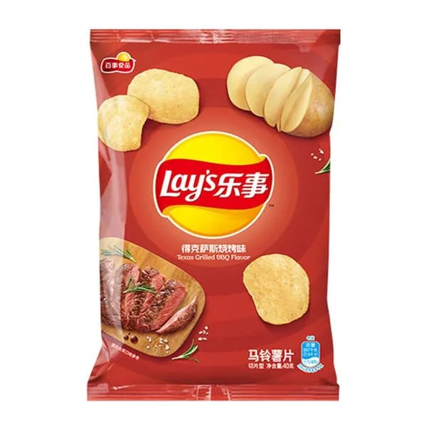 Вкус техасского барбекю - картофельные чипсы