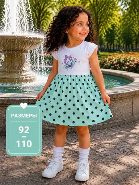 Платье летнее детское